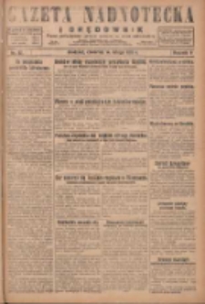 Gazeta Nadnotecka i Orędownik: pismo poświęcone sprawie polskiej na ziemi nadnoteckiej 1929.02.14 R.9 Nr37
