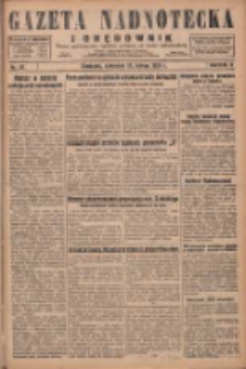 Gazeta Nadnotecka i Orędownik: pismo poświęcone sprawie polskiej na ziemi nadnoteckiej 1929.02.21 R.9 Nr43