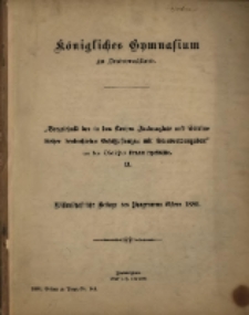 Verzeichnis der in den Kreisen Inowrazlaw und Strelno bisher beobachteten Gef&auml;&szlig;pflanzen mit Standortsangaben. 2