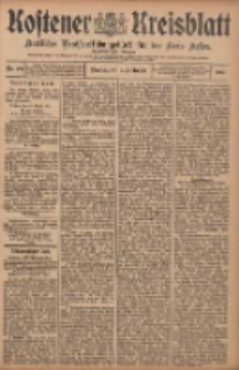 Kostener Kreisblatt: amtliches Ver&ouml;ffentlichungsblatt f&uuml;r den Kreis Kosten 1907.09.03 Jg.42 Nr106