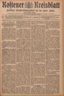 Kostener Kreisblatt: amtliches Ver&ouml;ffentlichungsblatt f&uuml;r den Kreis Kosten 1907.09.05 Jg.42 Nr107
