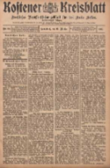 Kostener Kreisblatt: amtliches Ver&ouml;ffentlichungsblatt f&uuml;r den Kreis Kosten 1907.10.19 Jg.42 Nr126