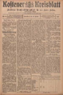 Kostener Kreisblatt: amtliches Ver&ouml;ffentlichungsblatt f&uuml;r den Kreis Kosten 1907.10.26 Jg.42 Nr129
