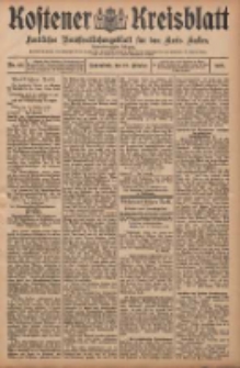 Kostener Kreisblatt: amtliches Ver&ouml;ffentlichungsblatt f&uuml;r den Kreis Kosten 1907.10.12 Jg.42 Nr123