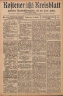 Kostener Kreisblatt: amtliches Ver&ouml;ffentlichungsblatt f&uuml;r den Kreis Kosten 1907.10.15 Jg,42 Nr124