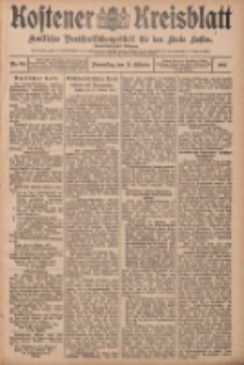 Kostener Kreisblatt: amtliches Ver&ouml;ffentlichungsblatt f&uuml;r den Kreis Kosten 1907.10.17 Jg.42 Nr125