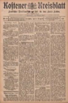 Kostener Kreisblatt: amtliches Ver&ouml;ffentlichungsblatt f&uuml;r den Kreis Kosten 1907.11.21 Jg.42 Nr140