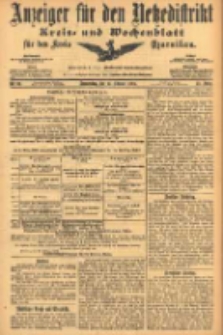 Anzeiger f&uuml;r den Netzedistrikt Kreis- und Wochenblatt f&uuml;r den Kreis Czarnikau 1905.02.23 Jg.53 Nr23