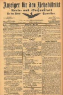 Anzeiger für den Netzedistrikt Kreis- und Wochenblatt für den Kreis Czarnikau 1905.03.07 Jg.53 Nr28