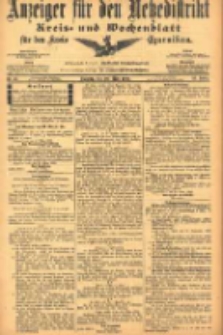 Anzeiger für den Netzedistrikt Kreis- und Wochenblatt für den Kreis Czarnikau 1905.03.25 Jg.53 Nr36
