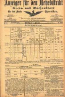 Anzeiger f&uuml;r den Netzedistrikt Kreis- und Wochenblatt f&uuml;r den Kreis Czarnikau 1905.04.06 Jg.53 Nr41
