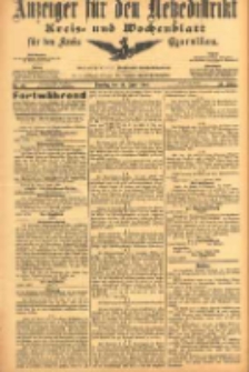 Anzeiger f&uuml;r den Netzedistrikt Kreis- und Wochenblatt f&uuml;r den Kreis Czarnikau 1905.04.11 Jg.53 Nr43