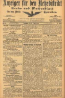 Anzeiger für den Netzedistrikt Kreis- und Wochenblatt für den Kreis Czarnikau 1905.04.15 Jg.53 Nr45