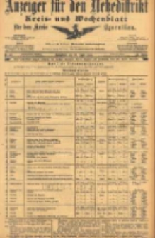 Anzeiger für den Netzedistrikt Kreis- und Wochenblatt für den Kreis Czarnikau 1905.04.22 Jg.53 Nr48