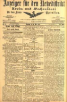 Anzeiger f&uuml;r den Netzedistrikt Kreis- und Wochenblatt f&uuml;r den Kreis Czarnikau 1905.05.02 Jg.53 Nr51