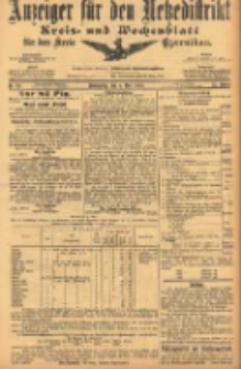 Anzeiger für den Netzedistrikt Kreis- und Wochenblatt für den Kreis Czarnikau 1905.05.04 Jg.53 Nr52