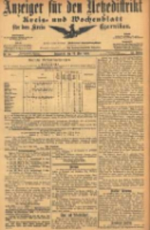 Anzeiger f&uuml;r den Netzedistrikt Kreis- und Wochenblatt f&uuml;r den Kreis Czarnikau 1905.05.13 Jg.53 Nr56