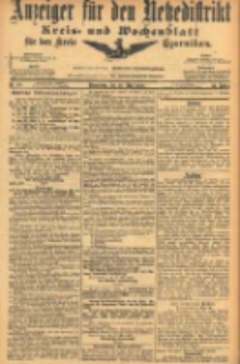 Anzeiger für den Netzedistrikt Kreis- und Wochenblatt für den Kreis Czarnikau 1905.05.18 Jg.53 Nr58