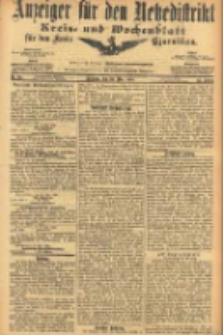 Anzeiger f&uuml;r den Netzedistrikt Kreis- und Wochenblatt f&uuml;r den Kreis Czarnikau 1905.05.25 Jg.53 Nr61