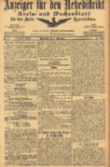 Anzeiger für den Netzedistrikt Kreis- und Wochenblatt für den Kreis Czarnikau 1905.06.08 Jg.53 Nr67