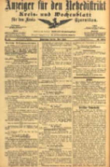 Anzeiger für den Netzedistrikt Kreis- und Wochenblatt für den Kreis Czarnikau 1905.06.15 Jg.53 Nr69