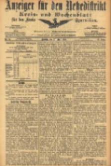Anzeiger für den Netzedistrikt Kreis- und Wochenblatt für den Kreis Czarnikau 1905.06.27 Jg.53 Nr74