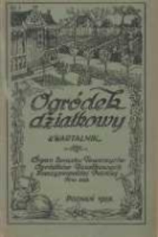 Ogr&oacute;dek Działkowy : kwartalnik Związku Towarzystw Ogr&oacute;dk&oacute;w Działkowych Rzeczypospolitej Polskiej R.1 Nr1
