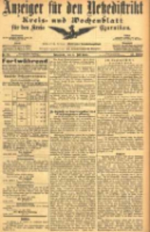 Anzeiger f&uuml;r den Netzedistrikt Kreis- und Wochenblatt f&uuml;r den Kreis Czarnikau 1905.07.08 Jg.53 Nr79