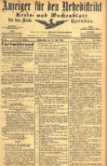 Anzeiger f&uuml;r den Netzedistrikt Kreis- und Wochenblatt f&uuml;r den Kreis Czarnikau 1905.07.13 Jg.53 Nr81