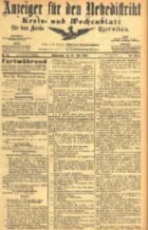 Anzeiger für den Netzedistrikt Kreis- und Wochenblatt für den Kreis Czarnikau 1905.07.13 Jg.53 Nr81