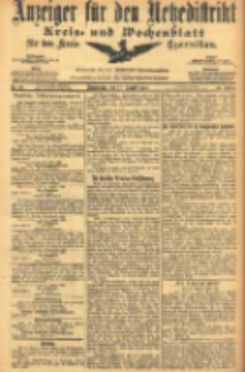 Anzeiger f&uuml;r den Netzedistrikt Kreis- und Wochenblatt f&uuml;r den Kreis Czarnikau 1905.08.17 Jg.53 Nr96