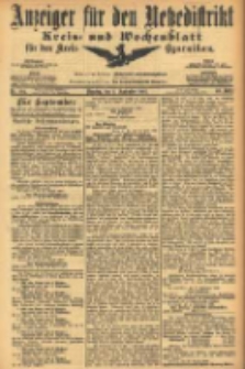 Anzeiger für den Netzedistrikt Kreis- und Wochenblatt für den Kreis Czarnikau 1905.09.02 Jg.53 Nr104