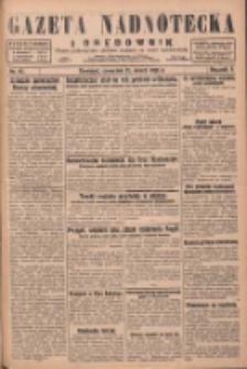 Gazeta Nadnotecka i Orędownik: pismo poświęcone sprawie polskiej na ziemi nadnoteckiej 1929.03.21 R.9 Nr67