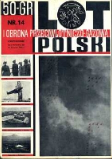 Lot i Obrona Przeciwlotniczo-Gazowa Polski : organ L.O.P.P. R. 13. 1935, nr 14