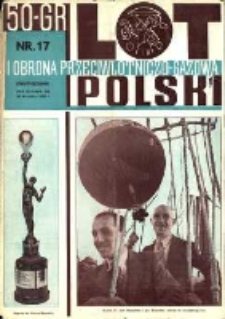 Lot i Obrona Przeciwlotniczo-Gazowa Polski : organ L.O.P.P. R. 13. 1935, nr 17