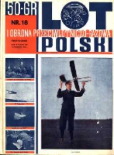 Lot i Obrona Przeciwlotniczo-Gazowa Polski : organ L.O.P.P. R. 13. 1935, nr 18