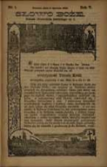 Słowo Boże: dodatek do Przewodnika Katolickiego R.5. 1902 Nr.1