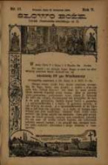 Słowo Boże: dodatek do Przewodnika Katolickiego R.5. 1902 Nr.17