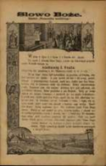 Słowo Boże: dodatek do Przewodnika Katolickiego R.1. 1898 nr początkowy z dn. 4.02