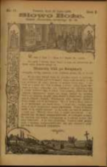 Słowo Boże: dodatek do Przewodnika Katolickiego R.1. 1898 Nr.17