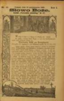 Słowo Boże: dodatek do Przewodnika Katolickiego R.1. 1898 Nr.30