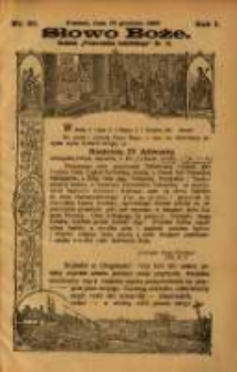 Słowo Boże: dodatek do Przewodnika Katolickiego R.1. 1898 Nr.38