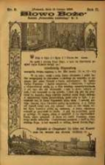 Słowo Boże: dodatek do Przewodnika Katolickiego R.2. 1899 Nr.6