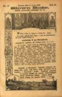 Słowo Boże: dodatek do Przewodnika Katolickiego R.2. 1899 Nr.30