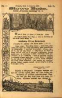 Słowo Boże: dodatek do Przewodnika Katolickiego R.2. 1899 Nr.31