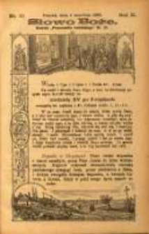 Słowo Boże: dodatek do Przewodnika Katolickiego R.2. 1899 Nr.35