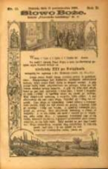 Słowo Boże: dodatek do Przewodnika Katolickiego R.2. 1899 Nr.41