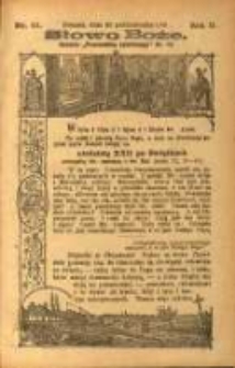 Słowo Boże: dodatek do Przewodnika Katolickiego R.2. 1899 Nr.42