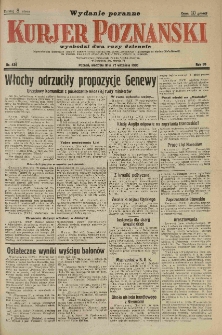 Kurier Poznański 1935.09.22 R.30 nr 436