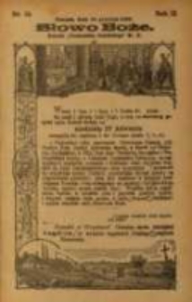 Słowo Boże: dodatek do Przewodnika Katolickiego R.2. 1899 Nr.51